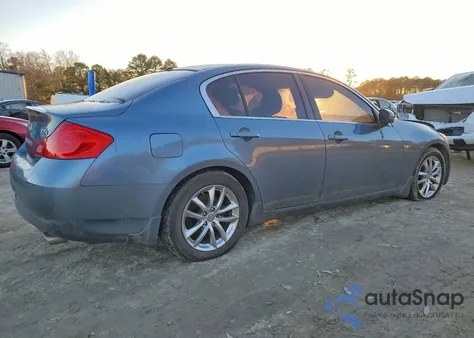 2007 Infiniti G35 z USA, uszkodzony, nr VIN JNKBV61F57M803453